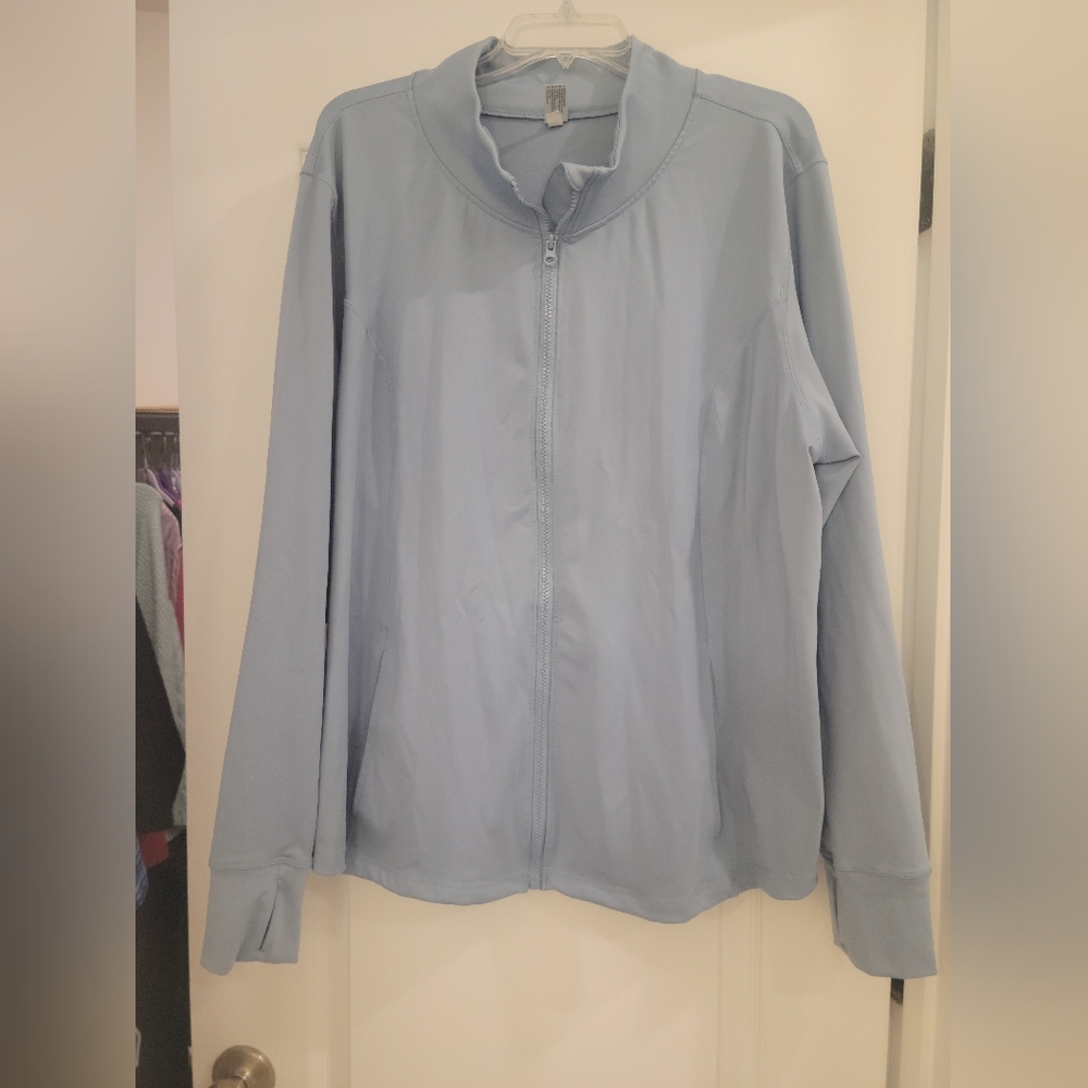 Velocity 3X Active Jacket - Light Blue
